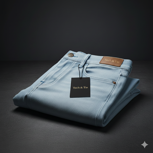 Premium Fit Light Blue Jeans